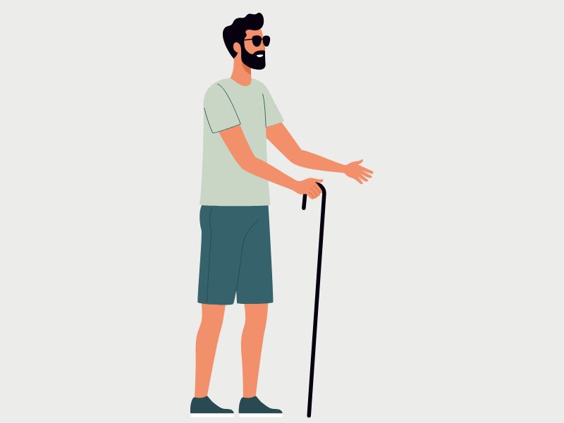 INSS deve conceder BPC a homem com deficiência visual e em situação de vulnerabilidade